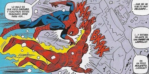 Una larga tradición en los cómics de Antorcha Humana y 'Spider-Man'