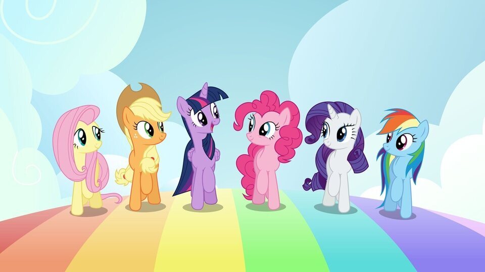Las protagonistas de 'My Little Pony: La magia de la amistad'