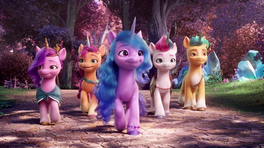 Los personajes de 'My Little Pony: Una nueva generación'