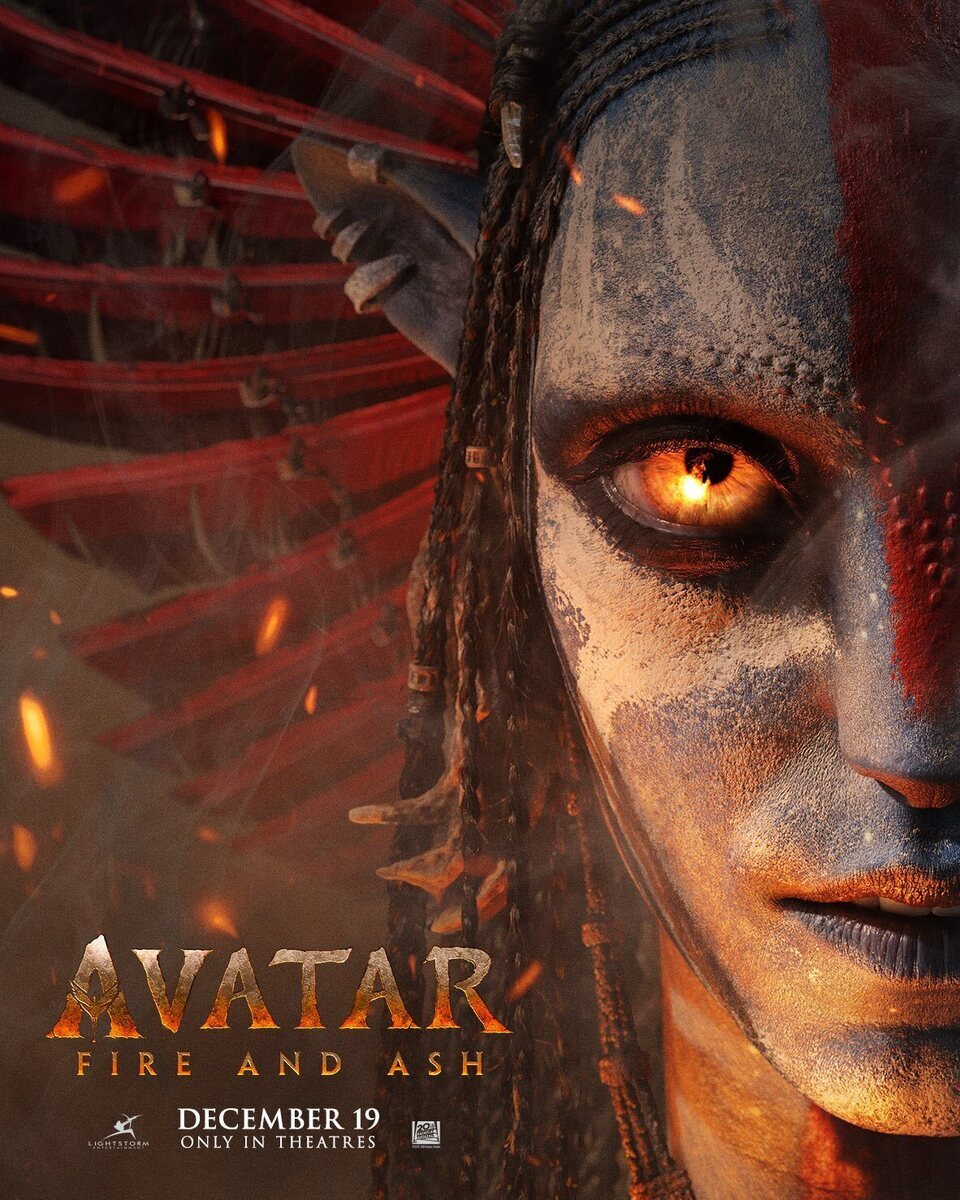 'Primer póster de 'Avatar: Fuego y Ceniza'