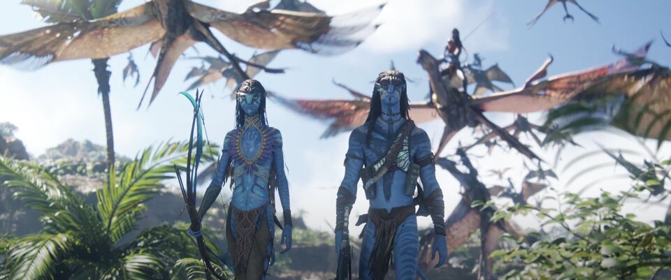 Neytiri y Jake Sully en 'Avatar: Fuego y ceniza'