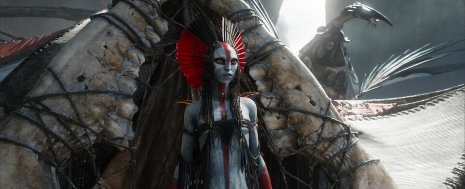 Varang, líder del Clan de la Ceniza en 'Avatar: Fuego y ceniza'