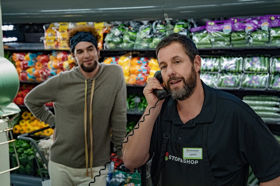 Adam Sandler con Benny Safdie en 'Terminagolf 2'