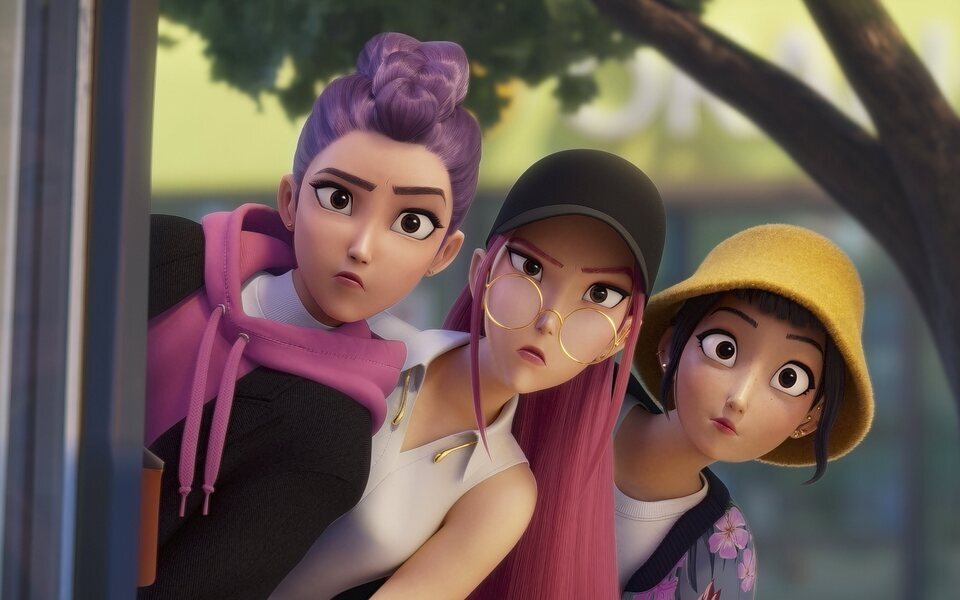 'Las guerreras k-pop' triunfan en el cine