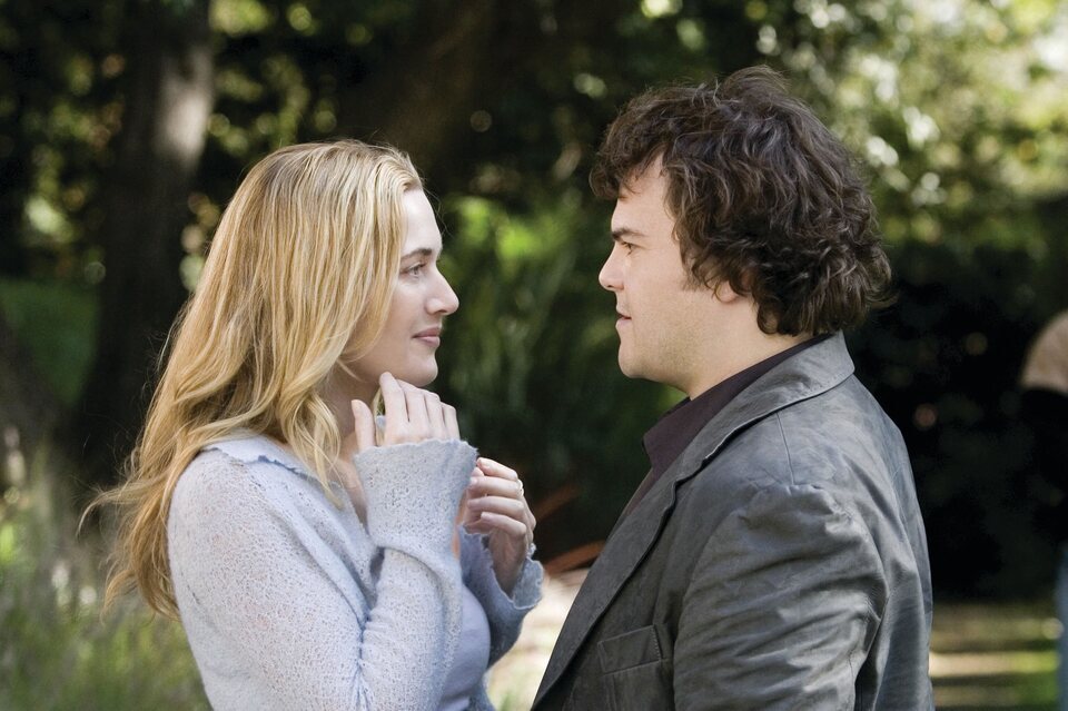 Kate Winsley y Jack Black en 'The Holiday'