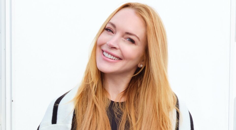 Lindsay Lohan tras las cámaras de 'Ponte en mi lugar de nuevo'