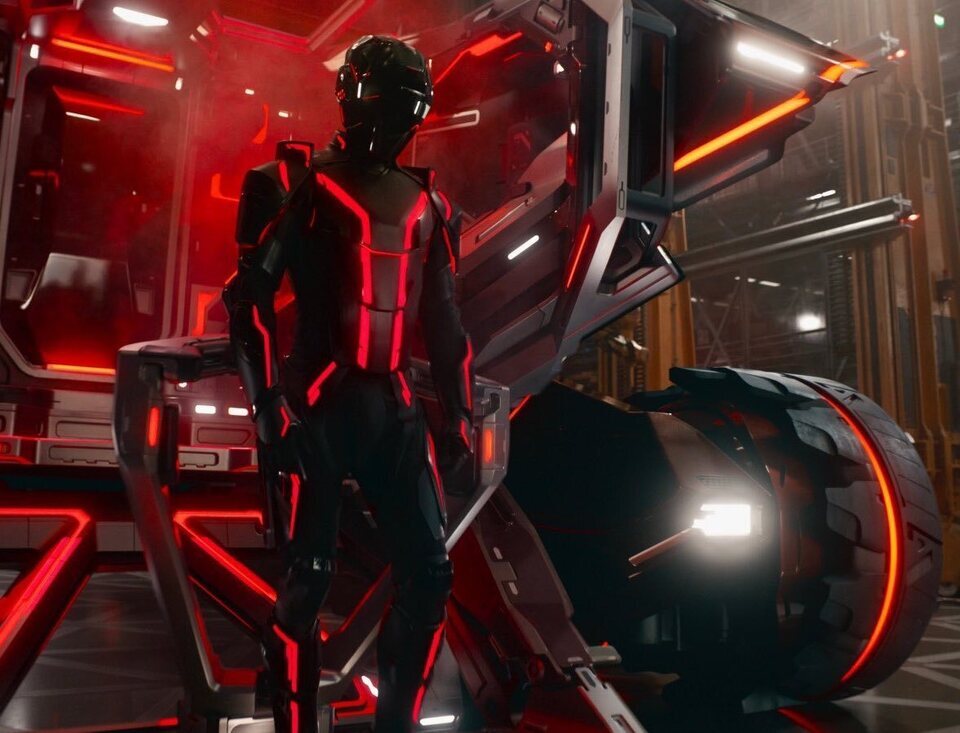 Un personaje generado por IA en 'Tron: Ares'
