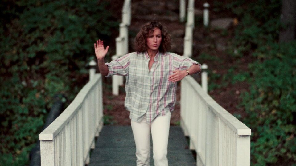 Baby practicando sus clases de baile en 'Dirty Dancing'