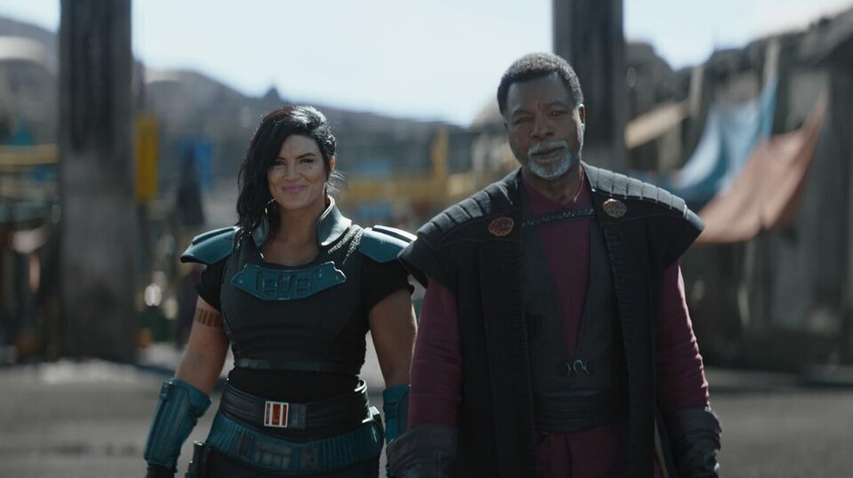 Gina Carano en 'The Mandalorian'