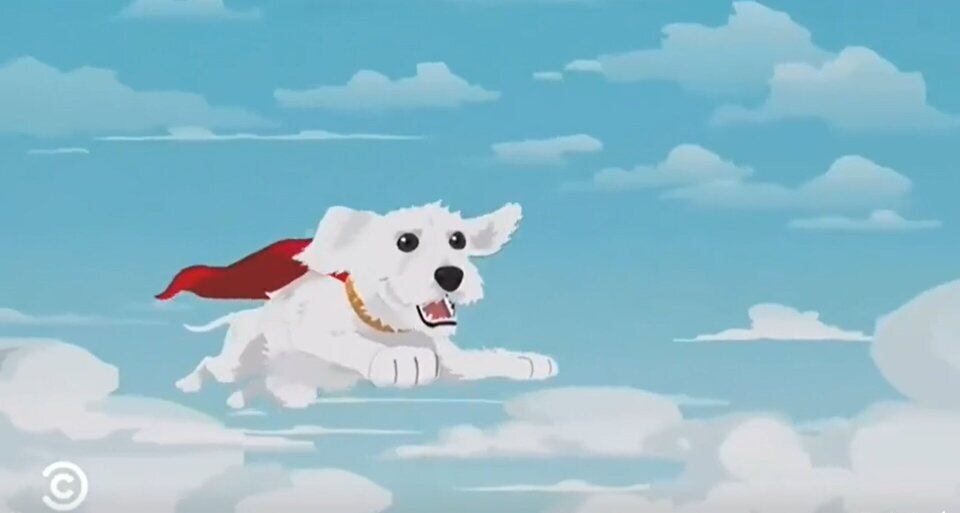 Krypto en 'South Park'
