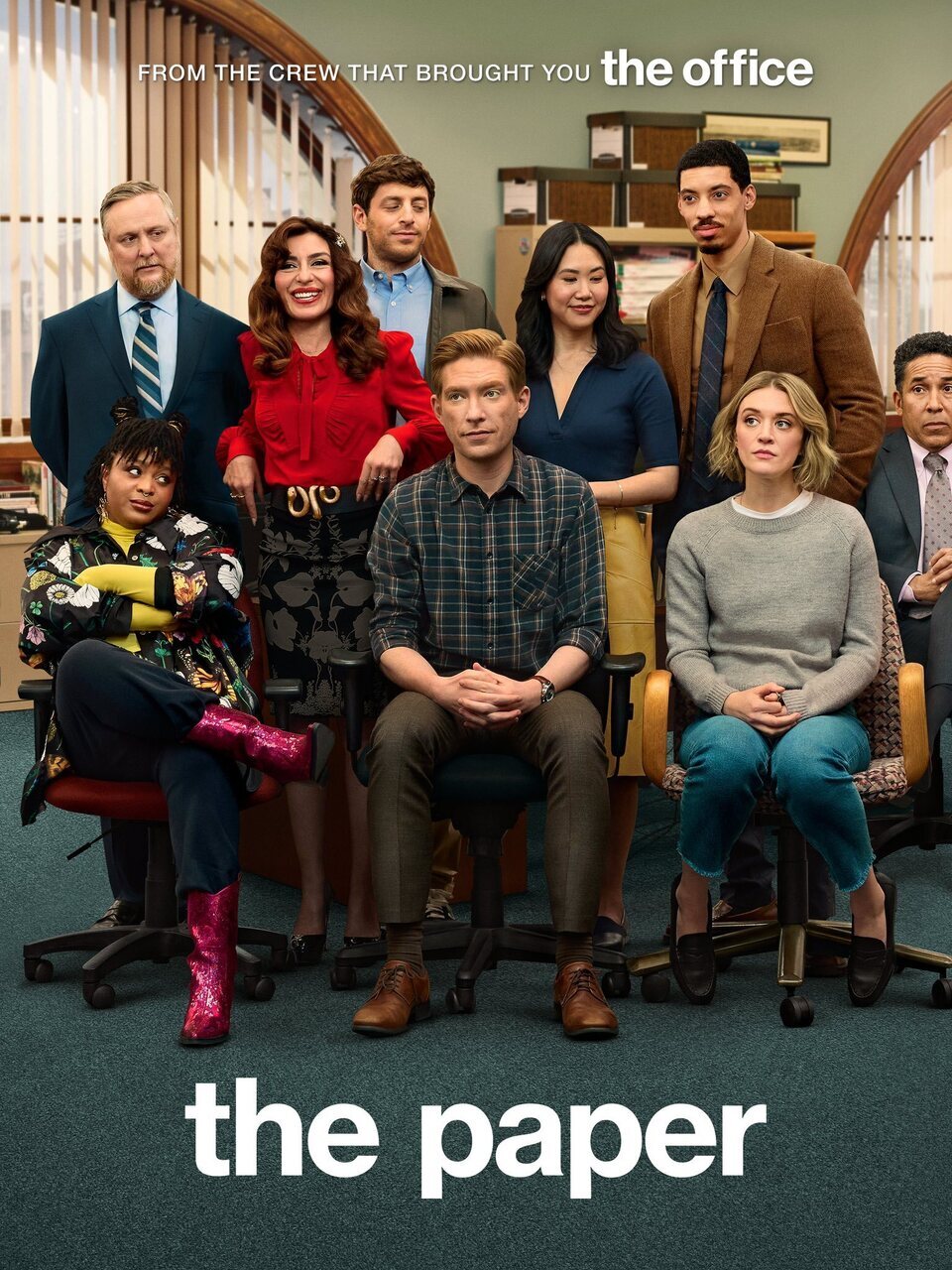 Primer póster oficial de 'The Paper'