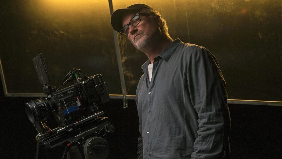 David Fincher en el rodaje de 'Mindhunter'