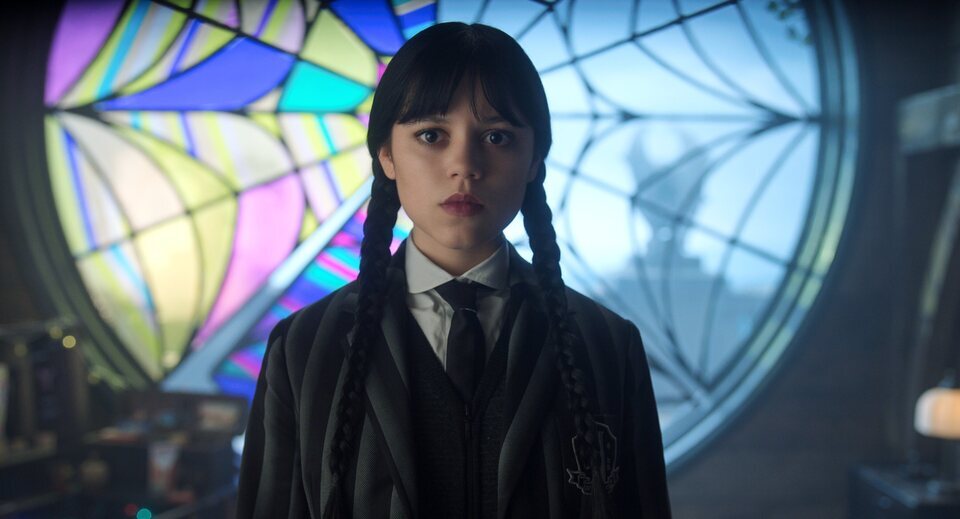 Jenna Ortega en la segunda temporada de 'Miércoles'