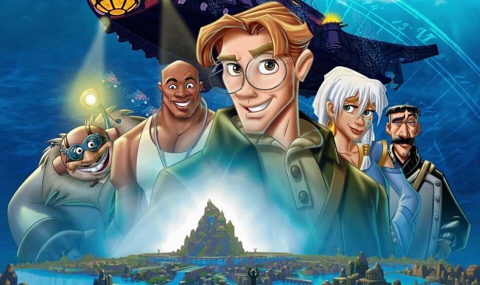 Póster oficial de 'Atlantis: El imperio perdido'