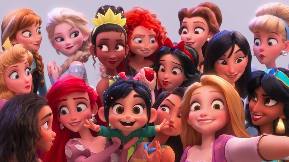 Las Princesas Disney en 'Ralph rompe Internet'