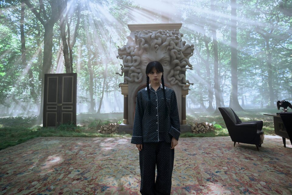 Jenna Ortega en 'Miércoles'