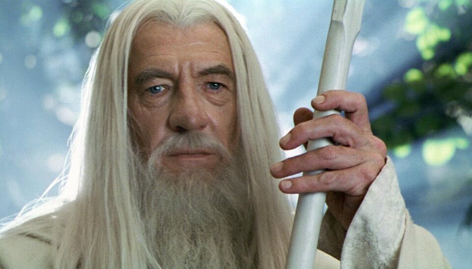 Ian McKellen como Gandalf en 'El Señor de los Anillos'