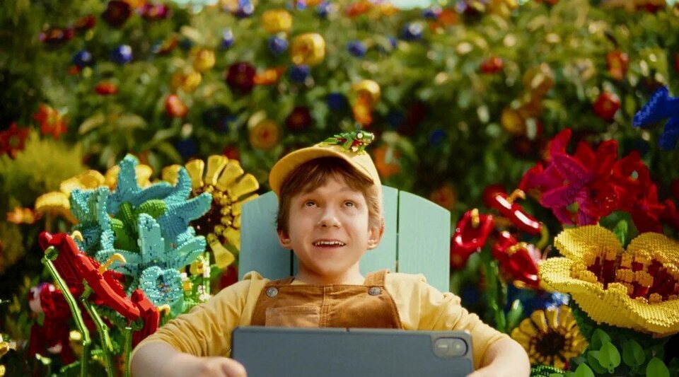 Tom Holland de pequeño en LEGO