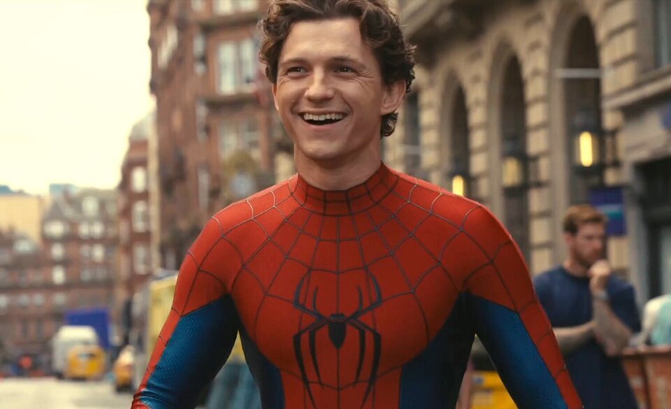 Tom Holland en el set de 'Spider-Man: Brand New Day'