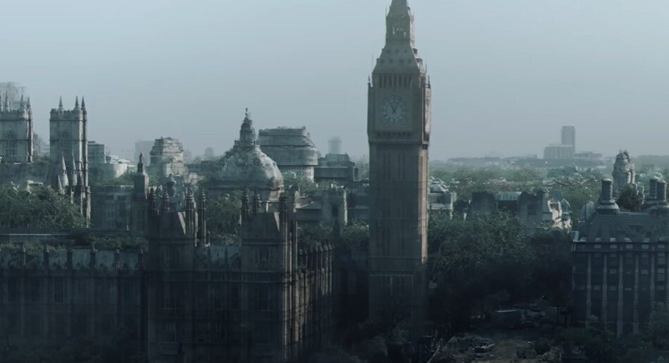 Londres devastada en 'The Walking Dead: Daryl Dixon'