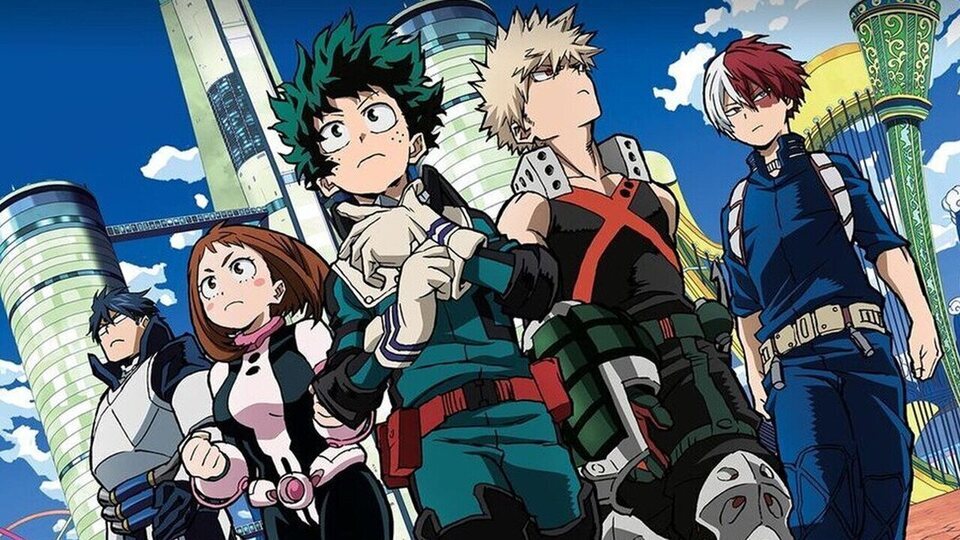 La serie originalmente se llama 'Boku no Hero' en japonés