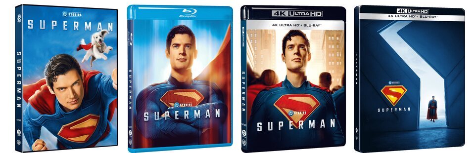 Las versiones físicas de 'Superman'