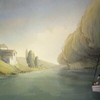 Un barco en el jardín