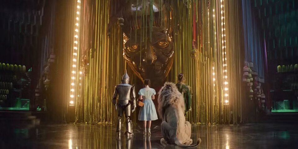 Los protagonistas de 'El mago de Oz' en 'Wicked'