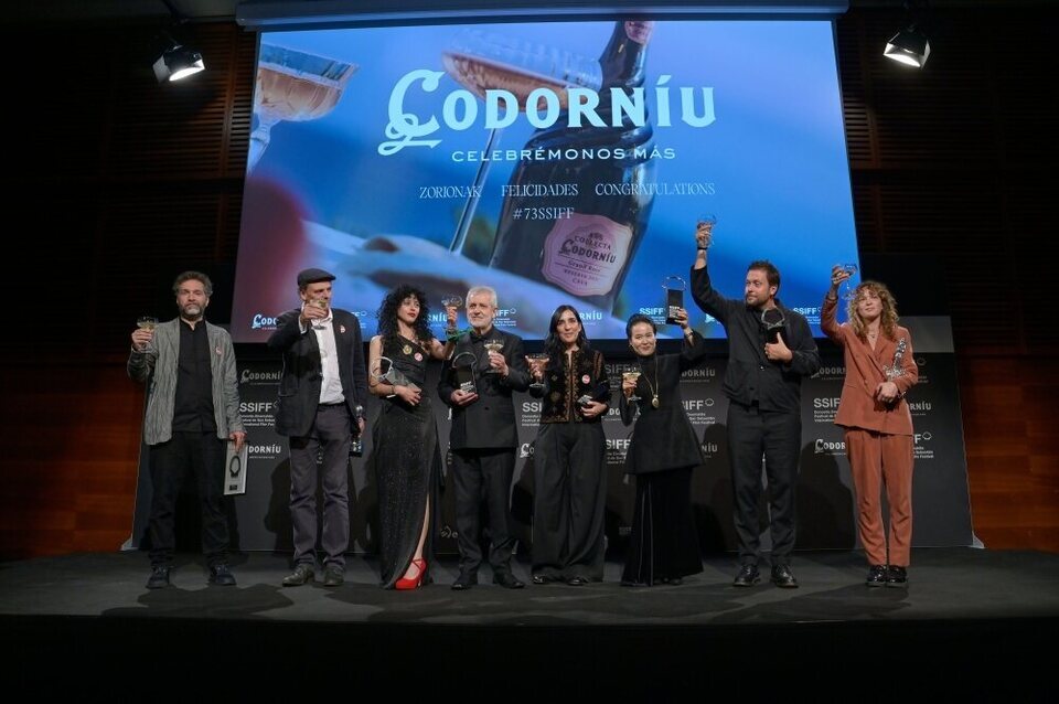 Galardonados de la 73ª edición del Festival de San Sebastián