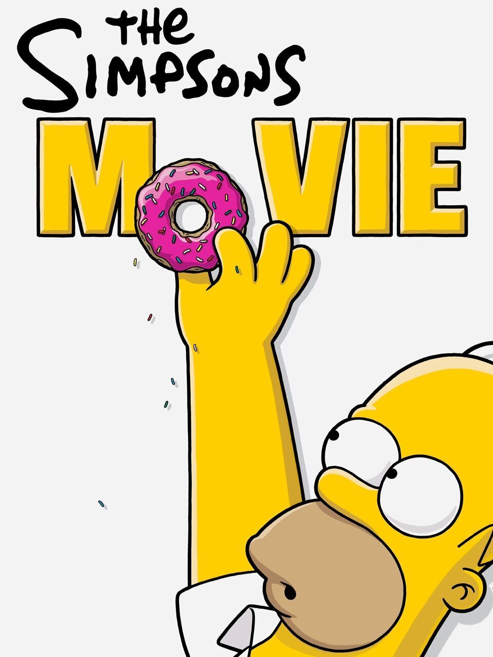 Así era el póster de 'Los Simpson: La película'