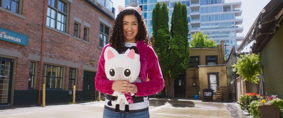 Laila Lockhart Kraner como Gabby en 'La casa de muñecas de Gabby: La película'