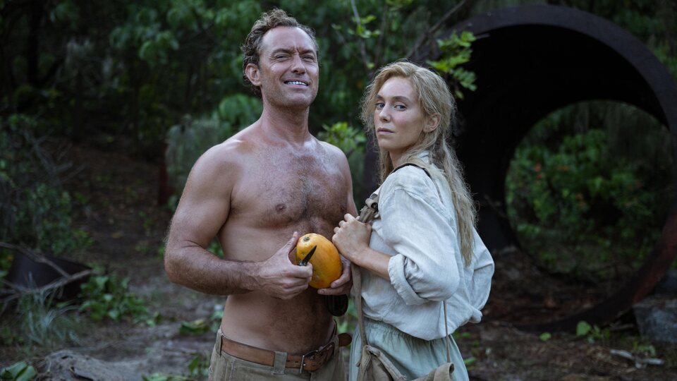 Jude Law y Vanessa Kirby en 'Eden'