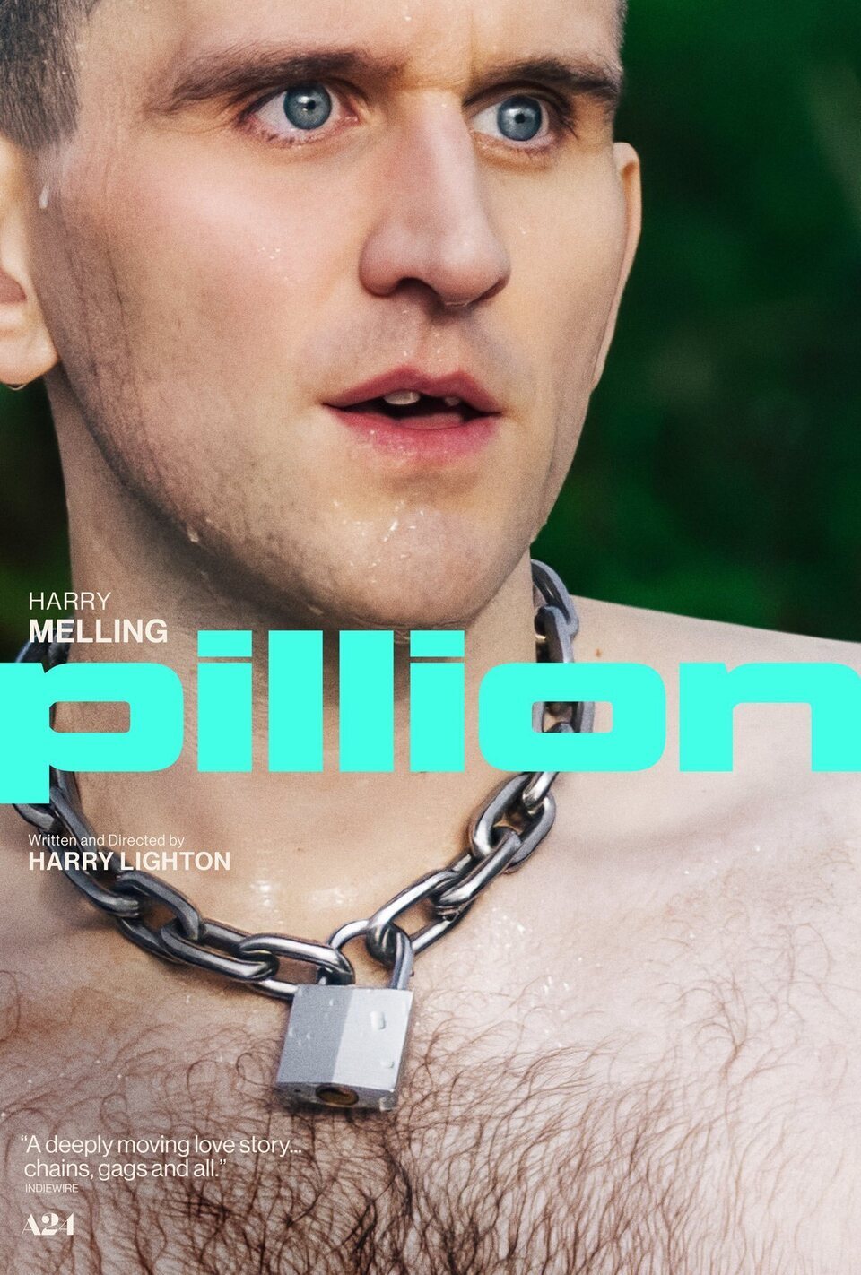 Póster de 'Pillion' con Harry Melling