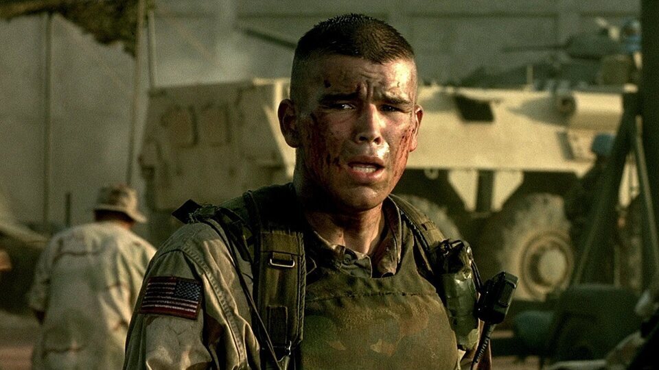 Josh Hartnett en 'Black Hawk derribado'