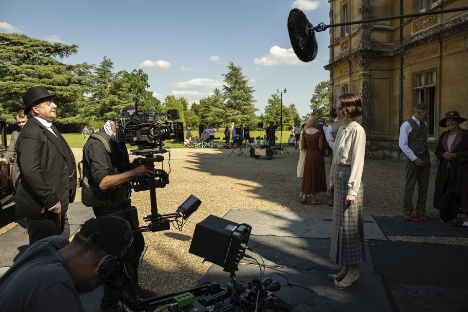 Rodaje de 'Downton Abbey: El gran final'