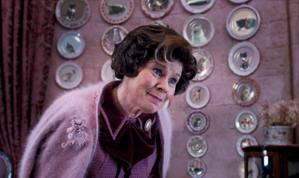 Imelda Staunton como profesora Umbridge en 'Harry Potter'
