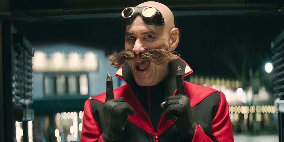 Jim Carrey en la saga 'Sonic'