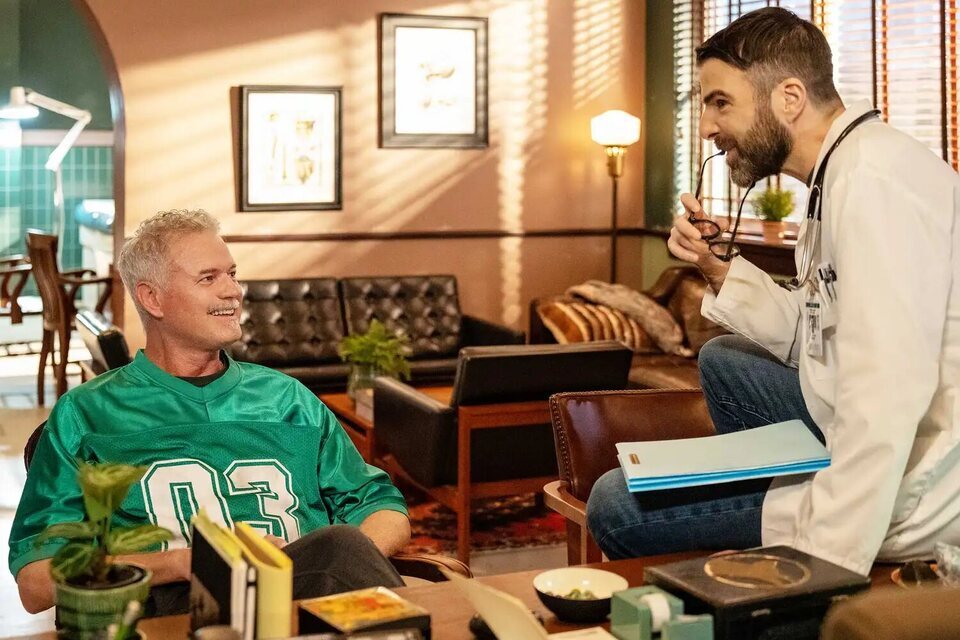 Eric Dane en su aparición estrella en 'Mentes brillantes'