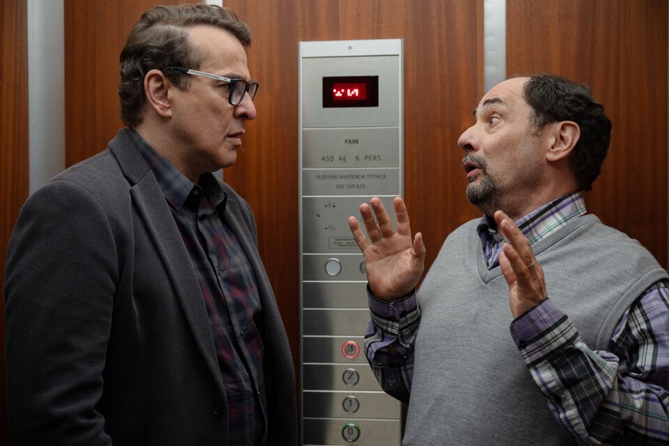 Luis Merlo y Jordi Sánchez en 'La que se avecina'