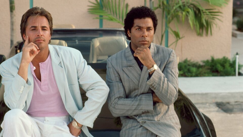 Don Johnson y Philip Michael Thomas en 'Corrupción en Miami'