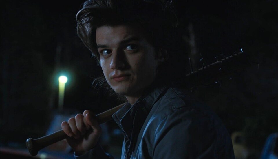 Steve Harrington y su icónico bate de 'Stranger Things'