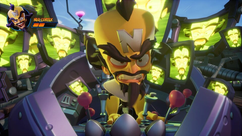 Doctor Neo Cortex, el gran villano de 'Crash Bandicoot'