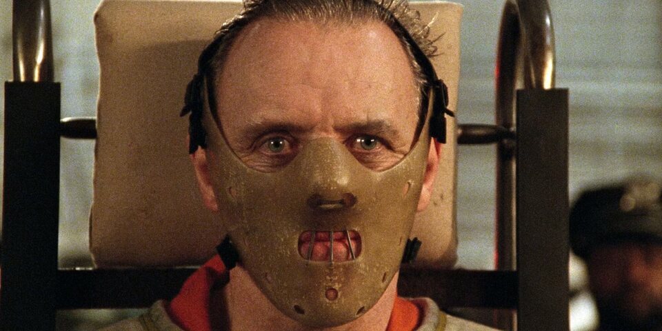 Anthony Hopkins en su papel de Hannibal Lecter