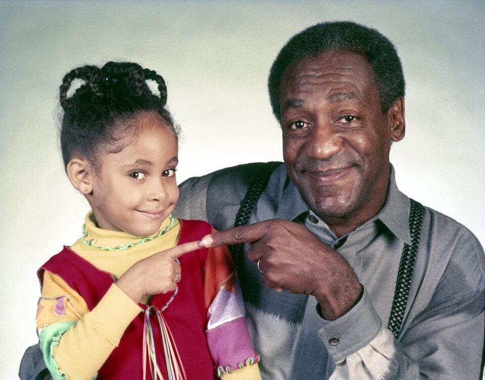 Raven-Symone y Bill Cosby en 'La hora de Bill Cosby'