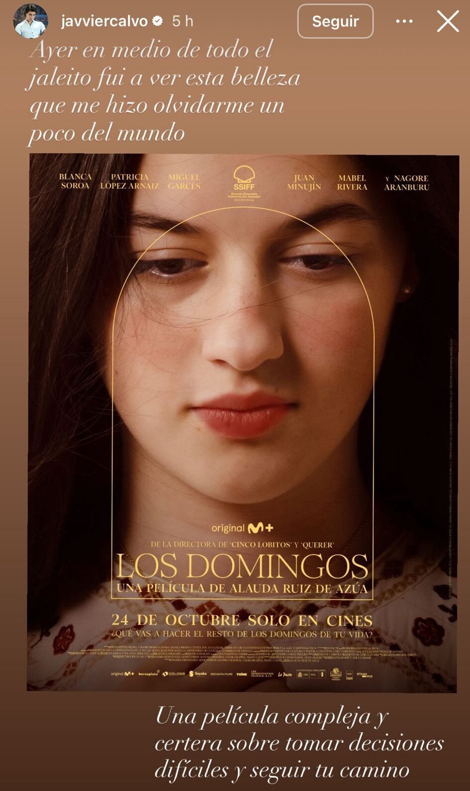 Historia de Javier Calvo tras su ruptura con Javier Ambrossi