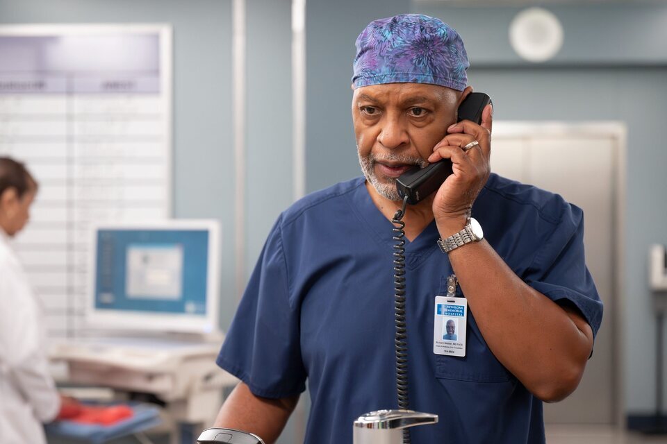James Pickens Jr. lleva en 'Anatomía de Grey' desde la primera temporada
