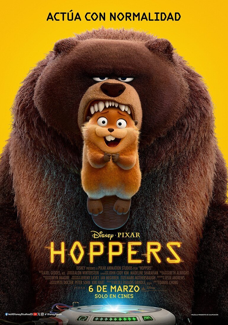 P&oacute;ster de 'Hoppers'