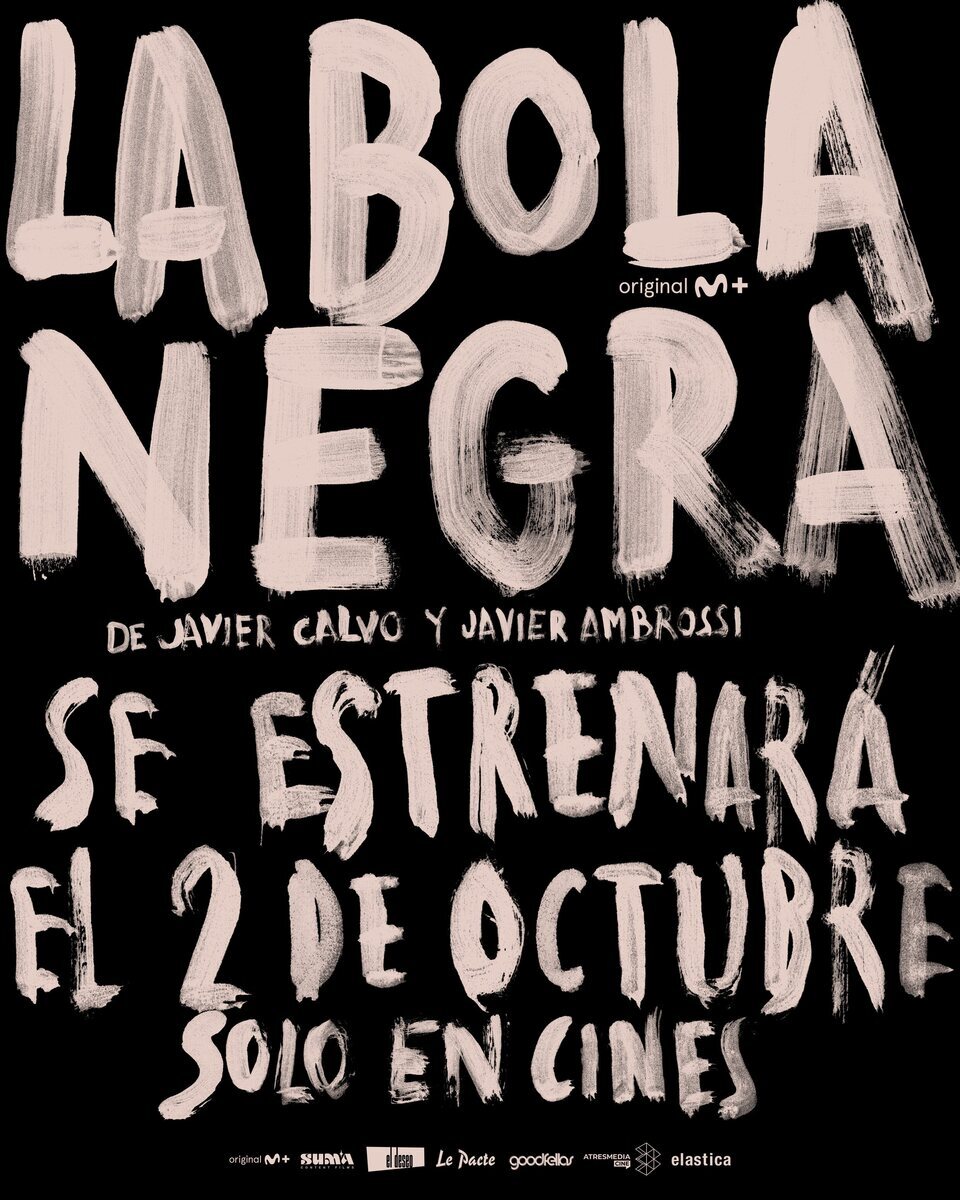 Cartel promocional de 'La bola negra' 