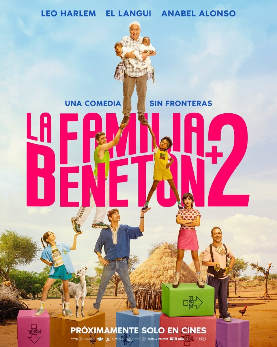 Primer poster de &lsquo;La familia Benetton +2&rsquo;