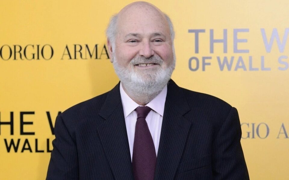 Rob Reiner en la alfombra roja del estreno de 'El lobo de Wall Street'